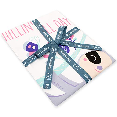 Harry Bear Girls Pyjamas Snuggle Fit Sloth Multicoloured 8-9 Years