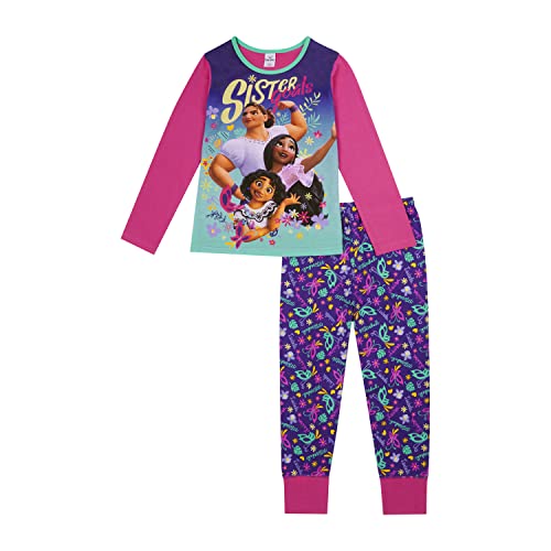 Disney Encanto Girls Pyjamas Pjs, Mirabel And Isabela Pyjamas for Girls, Ages 3 to 12 Years Old (6-7 Years) Pink
