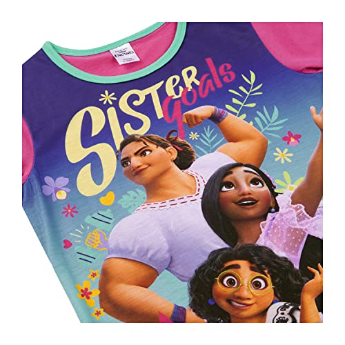 Disney Encanto Girls Pyjamas Pjs, Mirabel And Isabela Pyjamas for Girls, Ages 3 to 12 Years Old (6-7 Years) Pink