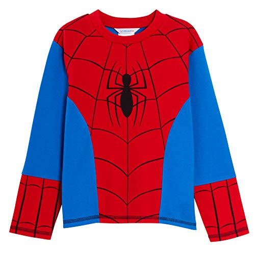 Marvel Boys Spiderman Pyjamas Red/Blue 6-7 Years