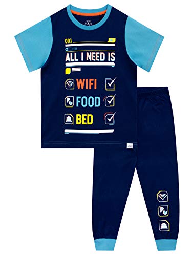 Harry Bear Boys Pyjamas WiFi Blue 12-13 Years