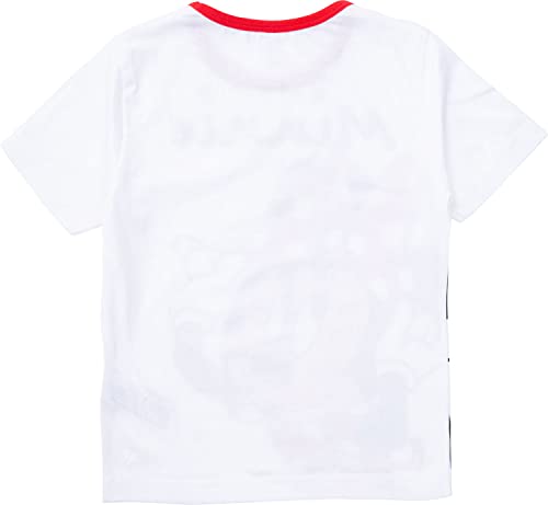 Minnie Mouse Girls Short Pyjamas Pjs Ages 12 Months to 6 Years (5_years) White