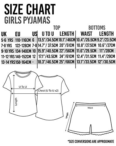 Harry Potter Pyjamas For Girls | Hogwarts Crest Glitter Print Short Leg Pyjamas | Magical Merchandise