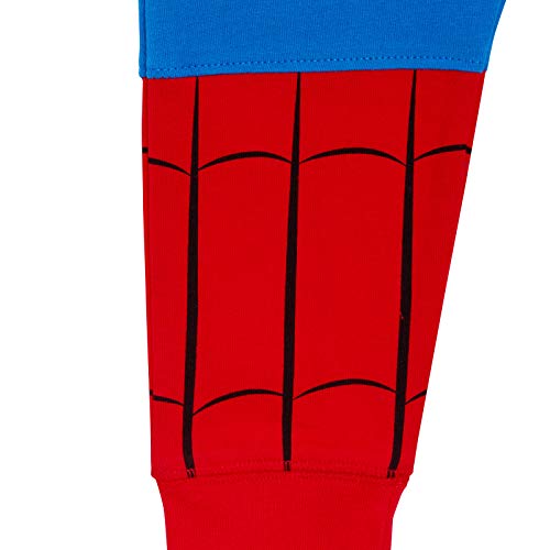 Marvel Boys Spiderman Pyjamas Red/Blue 6-7 Years