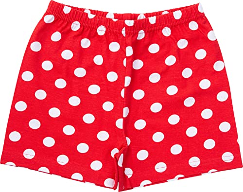 Minnie Mouse Girls Short Pyjamas Pjs Ages 12 Months to 6 Years (5_years) White