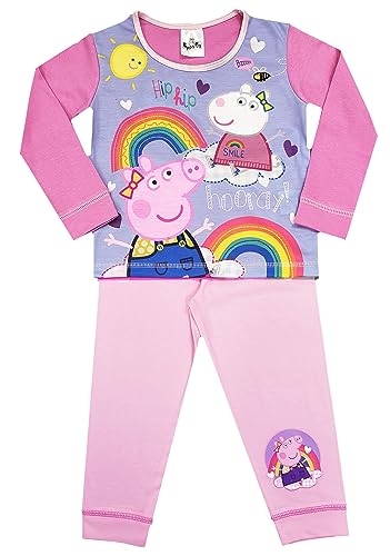 Girls Peppa Pig Pyjamas Character Nightwear (Peppa Pig - Hooray, 4-5 Years)
