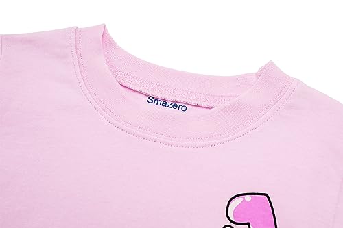 Smazero Girls Pyjamas Sets Cotton Elephant Pjs Kids Long Sleeve Christmas Pajamas for 2-7 Years Children Clothes