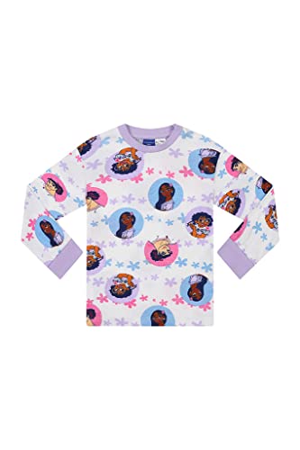 Disney Encanto Long Cotton White Pyjama Set (6-7 Years)