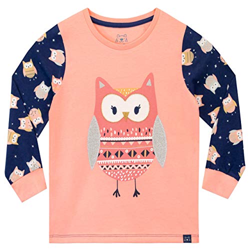 Harry Bear Girls Owl Pyjamas Multicoloured Age 8 to 9 Years