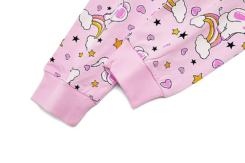 Smazero Girls Pyjamas Sets Cotton Elephant Pjs Kids Long Sleeve Christmas Pajamas for 2-7 Years Children Clothes