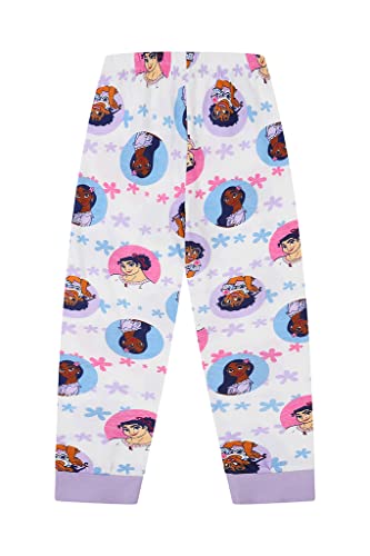 Disney Encanto Long Cotton White Pyjama Set (6-7 Years)