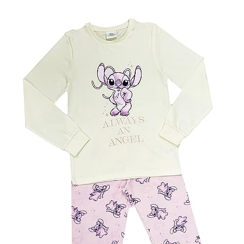 Disney Girls Lilo & Stitch Angel Pyjamas (Lilo & Stitch - Angel, 11-12 Years)