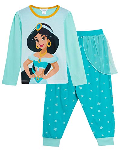 Disney Girls Aladdin Princess Jasmine Dress Up Pyjamas 5-6 Years