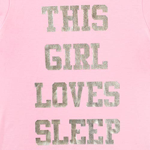 Harry Bear Girls Pyjamas Sleep Slogan Pink 12-13 Years