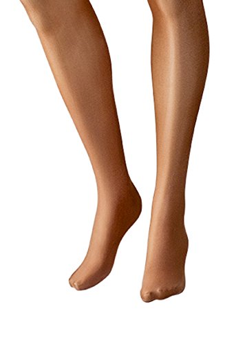 Silky Full Foot Spandex Ballet Dance Tights, Childrens, Tan, Age 9/11 yre