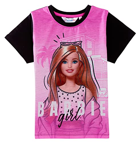 Barbie Girls Dressing Gown + Pyjamas 7-8 Years Pink