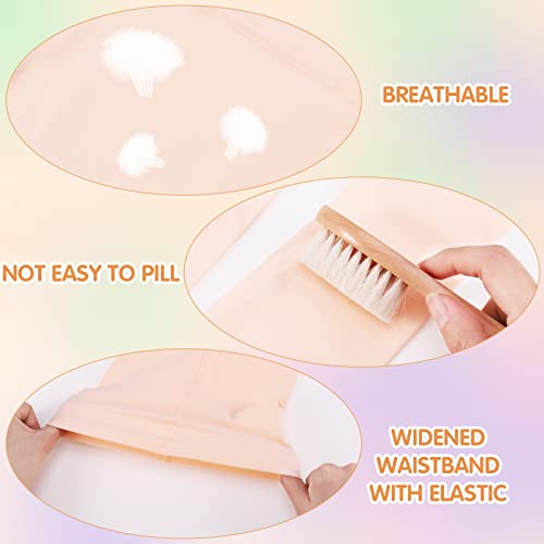 2 Pairs Ballet Dance Tights Girls Kids Pink Footed Dance Training Tights Convertible Ballet Legging Stocking For Kids Student Practice 5-10 Old (M)