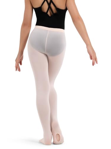 Capezio Girls Ultra Soft Transition Tight Tights - Ballet Pink, One