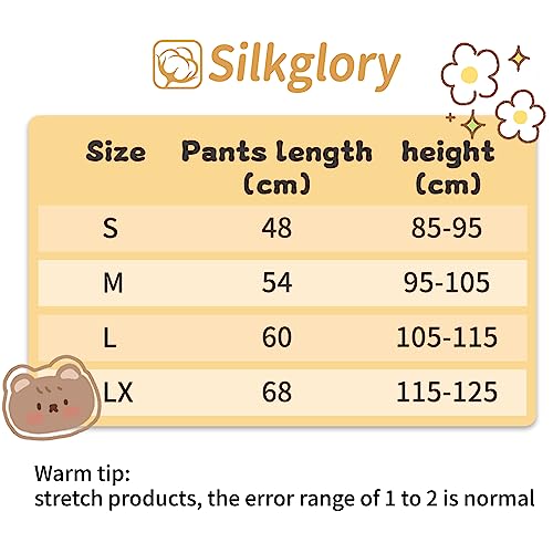 Silkglory Tights for Girls (2 Pack) Stockings for Girl, Cable Knit Cotton Toddler Tights Pantyhose with Flower Decoration 4-5T, Ginger/Pink