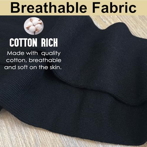 Fashion by Purdashian Back To School Black Tights Or Grey Tights | Pack Of 3 Girls School Tights | Soft Cotton Warm Stretchy Tights For Girls | School Uniform Opaque Tights | Black Age 9-10 Years