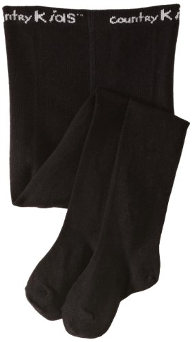 Country Kids Girl's Luxury Warm Winter Tights, Black (Black), 9-11 Years Manufacturer Size Years UK