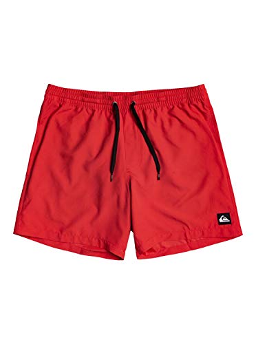 Quiksilver Boy's Everyday 13" Board Shorts, High Risk Red, 14 Years UK