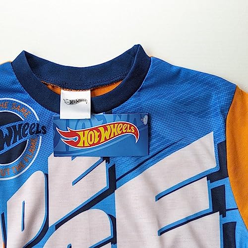 Boys Hot Wheels Short Pyjamas Cars Nightwear (Hot Wheels, 7-8 Years)