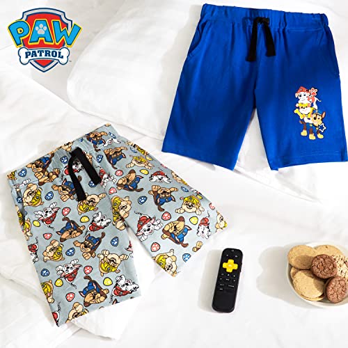 Paw Patrol 2 Pack Nightwear Shorts for Boys (3-4 Years) Blue