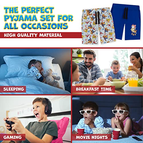 Paw Patrol 2 Pack Nightwear Shorts for Boys (3-4 Years) Blue