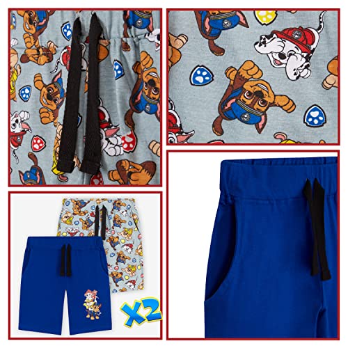 Paw Patrol 2 Pack Nightwear Shorts for Boys (3-4 Years) Blue