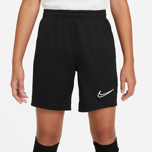 NIKE Unisex Kids Y Nk Dry Acd21 K Shorts, Black/White/White/White, XL UK