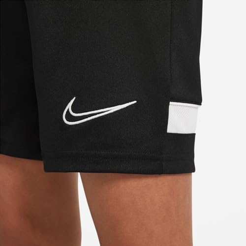 NIKE Unisex Kids Y Nk Dry Acd21 K Shorts, Black/White/White/White, XL UK