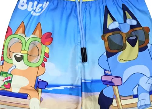 Bluey, Boys Swim Shorts, Blue, Age 3-4 Years
