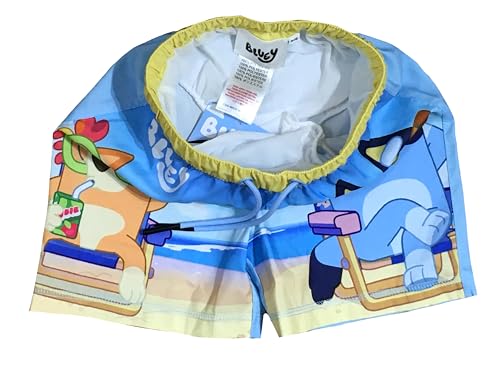 Bluey, Boys Swim Shorts, Blue, Age 3-4 Years
