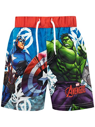 Marvel Boys Avengers Swim Shorts Multicoloured Age 4 to 5 Years