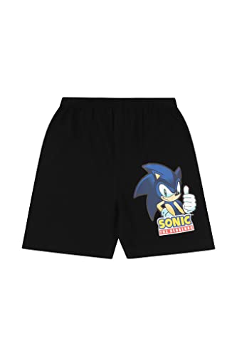 Sonic The Hedgehog Boys Let's Go Short Pyjama Set (7-8 Years) Grey