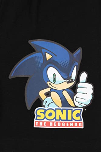 Sonic The Hedgehog Boys Let's Go Short Pyjama Set (7-8 Years) Grey