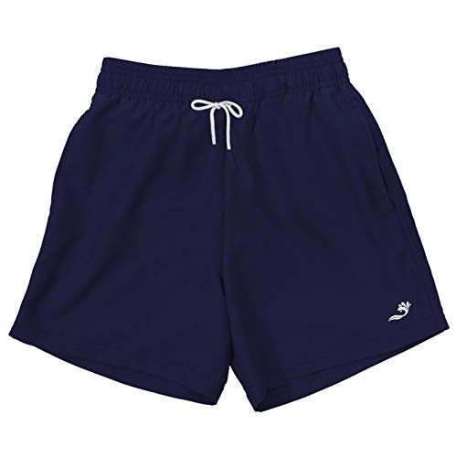 Soaked Boys Swim Shorts, Navy, 12-13 Years