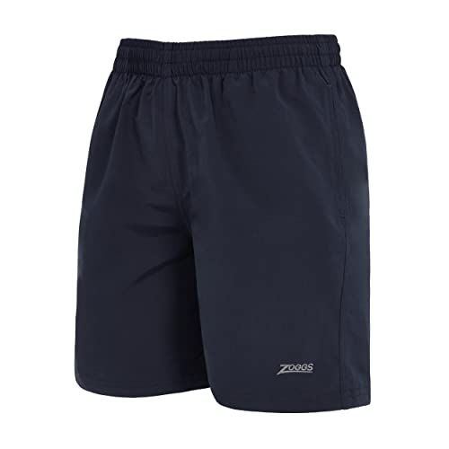 Zoggs Boys Swim Shorts, Relaxed and Comfortable Swim Shorts, Long Lasting Swimming Shorts, Multi-Coloured Boys Swim Shorts, Kids Board Shorts Ecodura Penrith 15" Shorts, XL, Age 14 to 15 Years