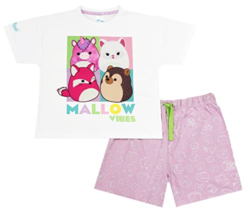 Girls Squishmallows Short Pyjamas (Squishmallows, 11-12 Years)