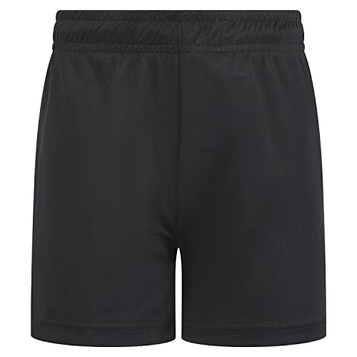Kids Football Shorts Junior Boys Girls Premium PE Running Gym Sports Fitness Shorts (Black, 13-14 Years)