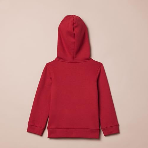 Amazon Essentials Girls' Fleece Zip-Up Hoodie Sweatshirt, Blue Cat, 9 Years