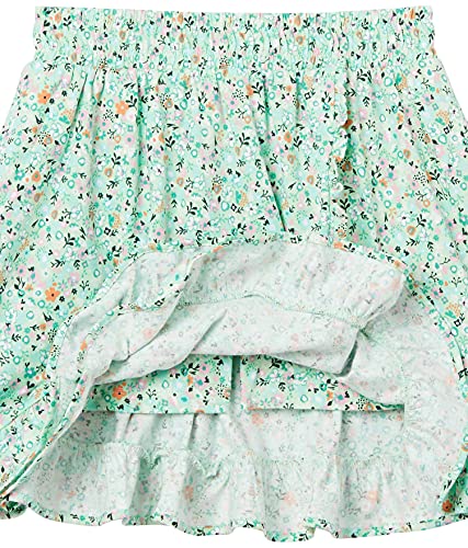 Amazon Essentials Girls' Knit Skorts, Pack of 3, Teal Blue, 9 Years