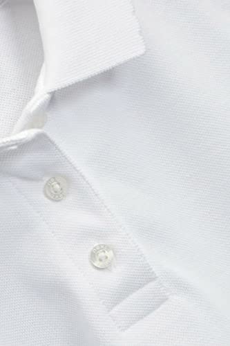 Girls Polo Shirts School Uniform Off-White 100% Cotton 3-16 Years