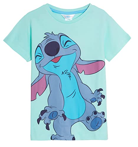 Disney Girls 3 Pack Lilo & Stitch T-Shirts (Pack of 3) 5-6 Years Multi