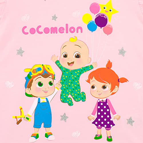 CoComelon Girls T-Shirt JJ Pink 2-3 Years