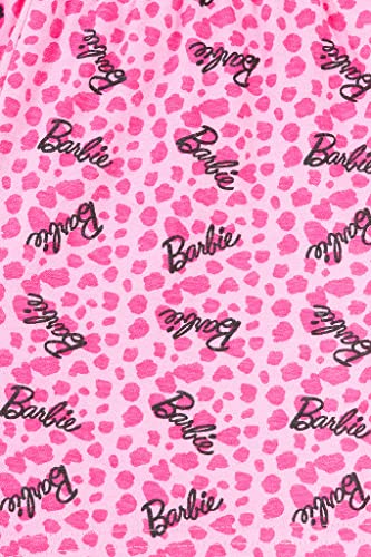 Barbie Girls Official Mattel Short Pink Pyjama Set (4-5 Years)
