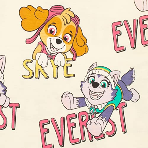 Paw Patrol Girls T-Shirt 2 Pack Pink 3-4 Years