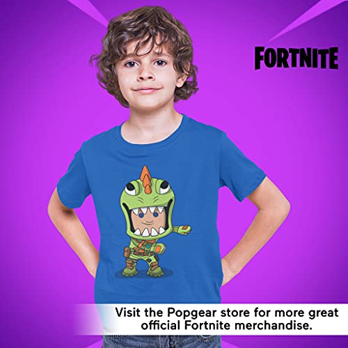 Fortnite Flossing Rex T-Shirt, Kids, 7-15 Years, Royal Blue, Official Merchandise