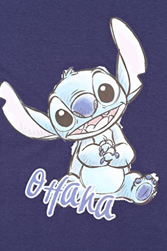 Disney Lilo & Stitch 3 Pack Girls T-Shirts Multipack (12-13 Years) Blue